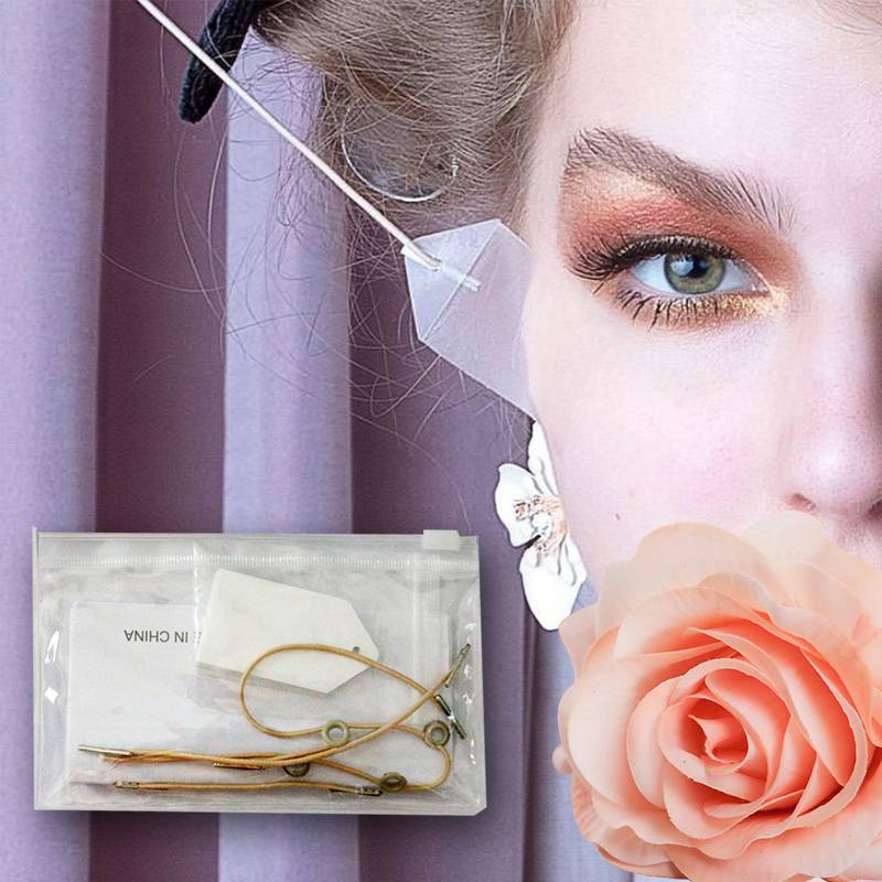 Time 40 Pcs Fita De Lifting Facial Invisível V-Line Patch Bands Kit Fino Stiers Hee