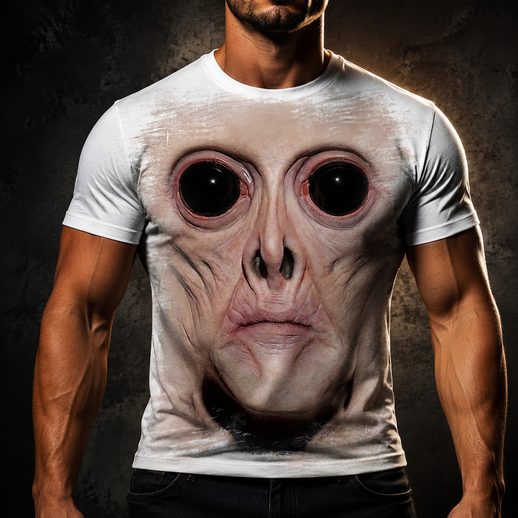 Camisa Camiseta Alien Alienígena ET Extraterrestre