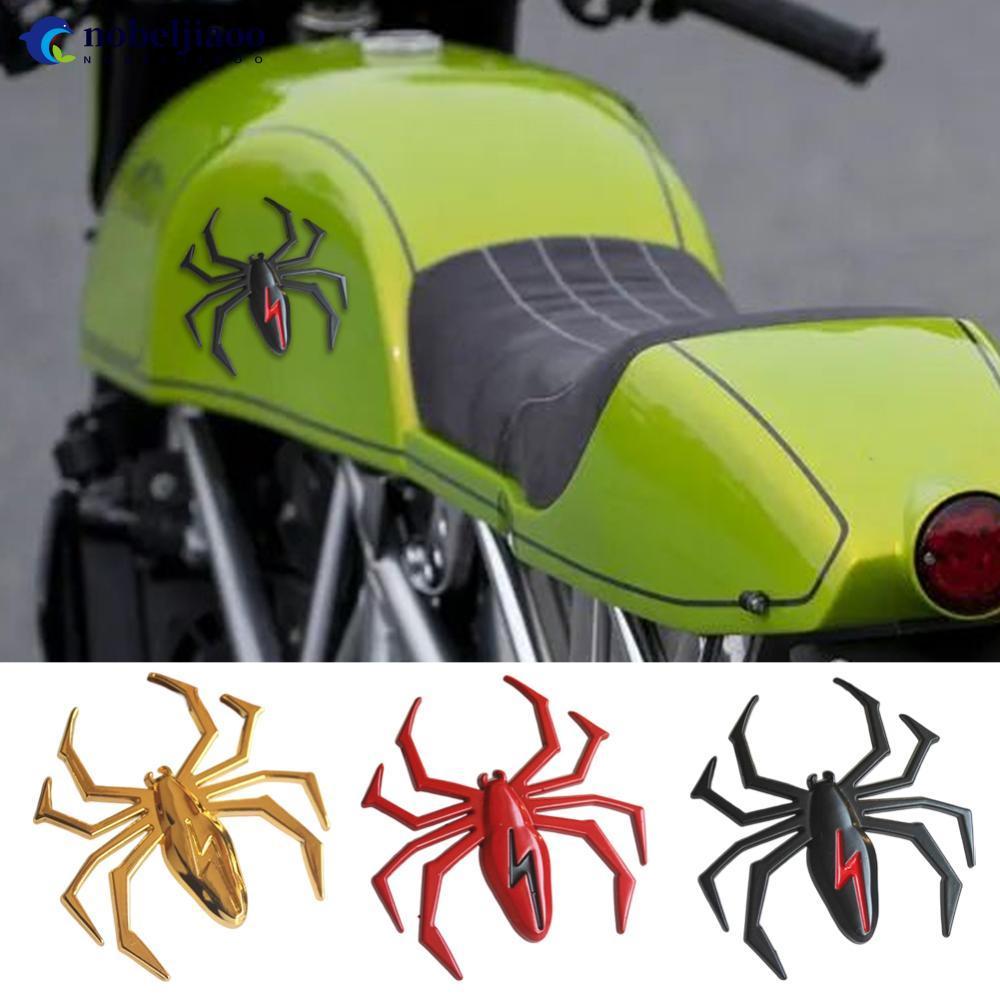 NOBELJIAOO Liga 3D Aranha Design Carro Motocicleta Decalque Automotivo Scratch Masking Adesivo Decoração F8O9