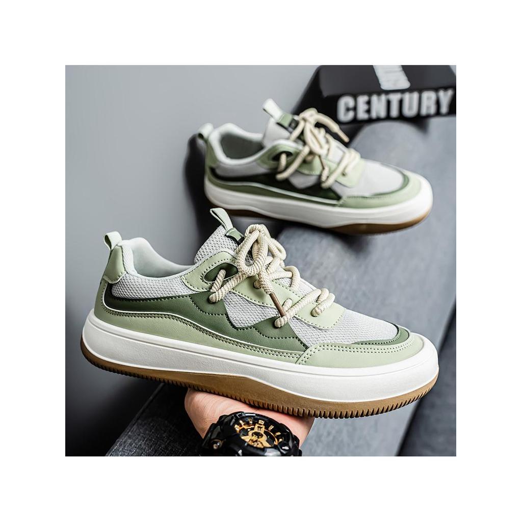 Sapatos masculinos 2026 novo estilo primavera malha respirável sapatos masculinos lazer ao ar livre esportes trabalho tê