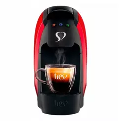 Cafeteira Espresso Tres Corações Luna Vermelho