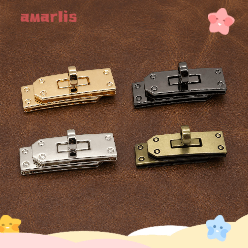 Fivela De Cinto AMARLIS , Substituição , Fechaduras Giratórias De Liga De Zinco , Design Giratório Fecho DIY