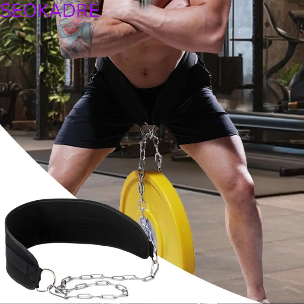 Cinto Pull-up SEOKADRE , Com De Mergulho Ponderado Para Levantamento De Peso De Corrente , Treino Equipamentos De Fitnes