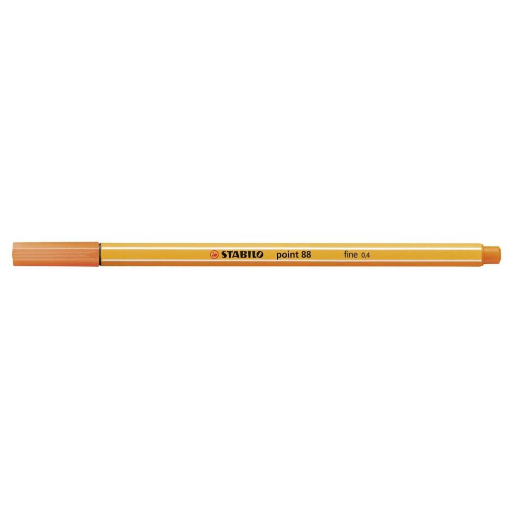 Caneta hidrográfica Fine Point 88/30 Laranja Palha Stabilo