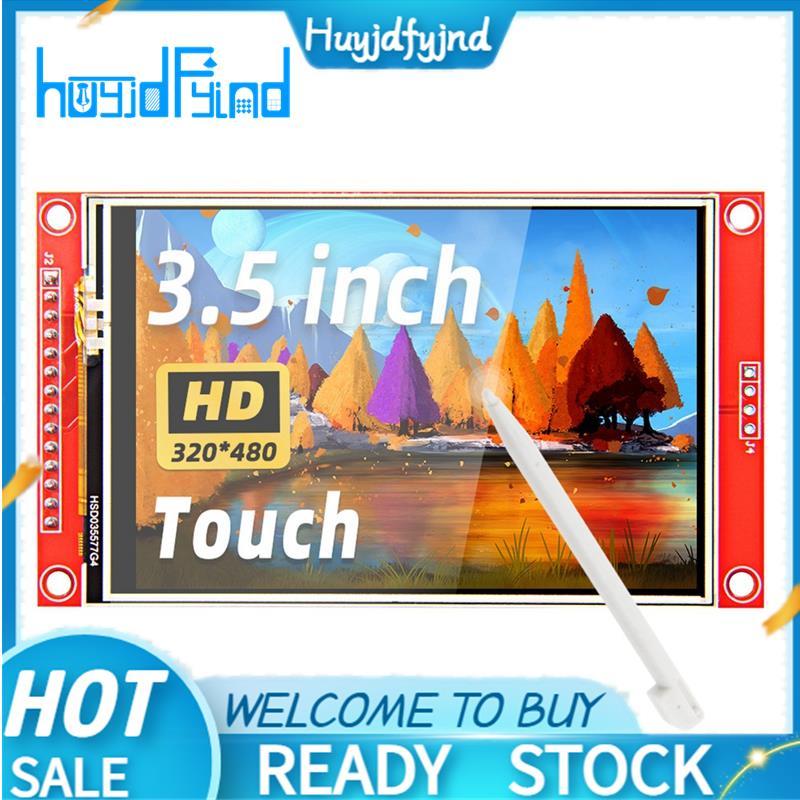 Módulo De Exibição LCD TFT De 3.5 Polegadas Com Driver Touch ILI9488 320x480 Interface Serial De Porta SPI (9 IO) Para A