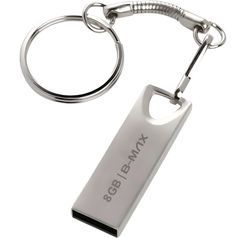 Pen Drive Chaveiro 8 GB - B-MAX  