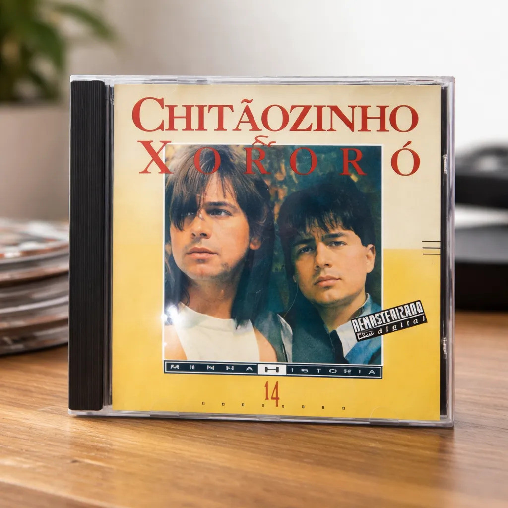 Cd Minha História - Chitãozinho E Xororó - Álbum De Música