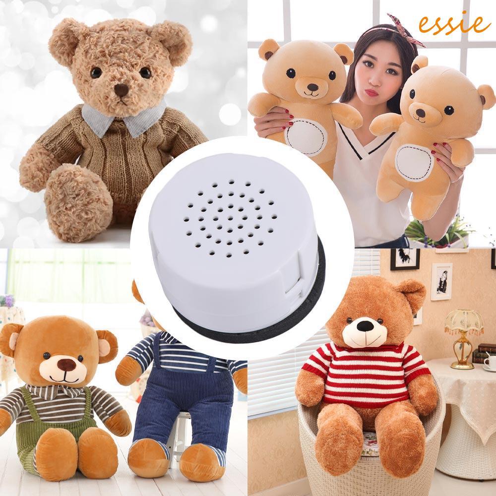 Brinquedo De Pelúcia Gravador De Voz ESSIEBR , Dispositivo De Gravação De Mensagens Personalizado De 30 Segundos , Módul