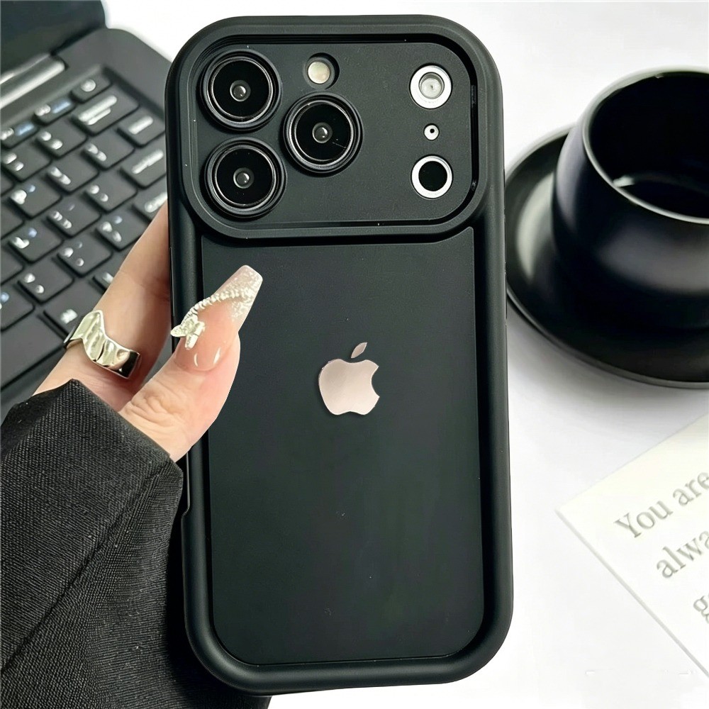 Capa À Prova De Choque Para iPhone 17 Pro Max 16 15 13 11 14 12 11 Xs XR Plus Ar Anti-Risco Fosco
