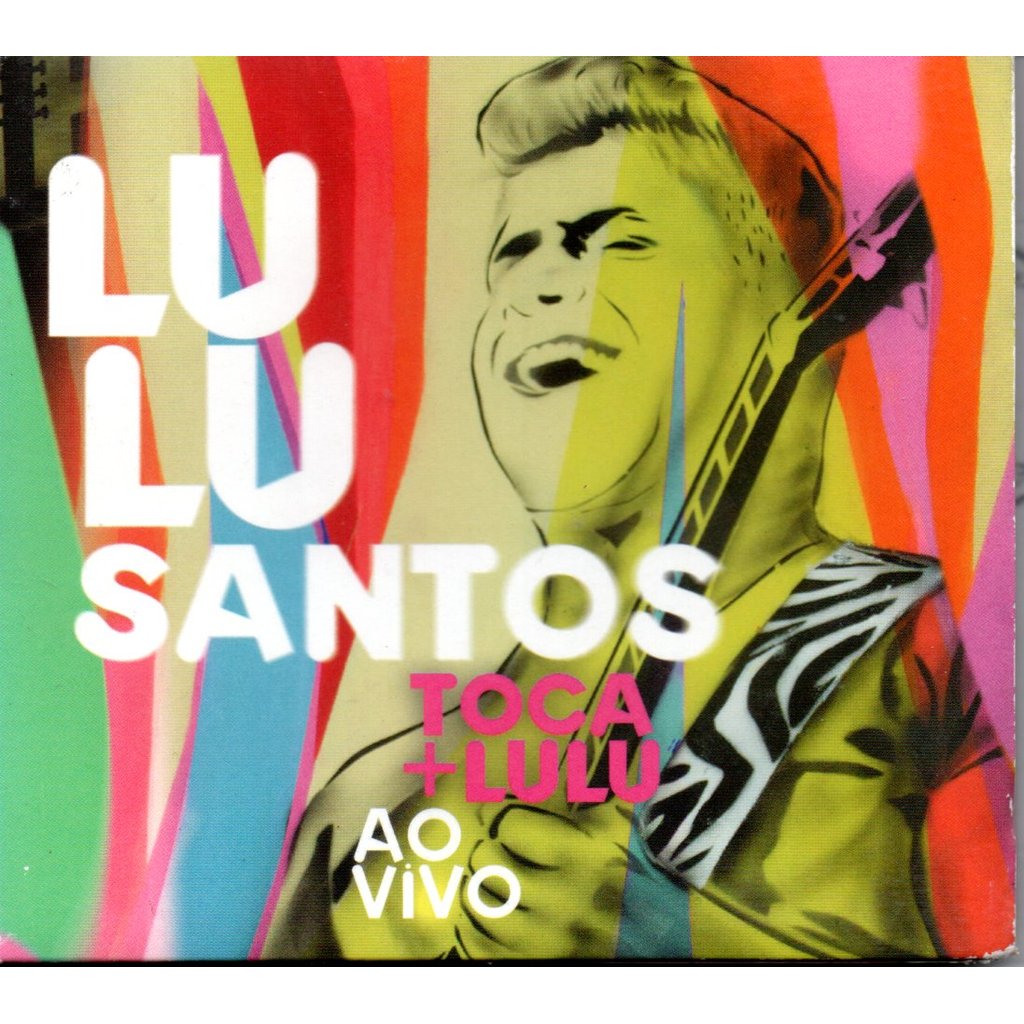 Cd Lulu Santos Toca + Lulu Ao Vivo