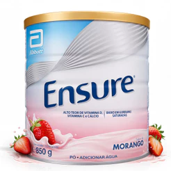 Suplemento Nutricional Ensure Morango 850g