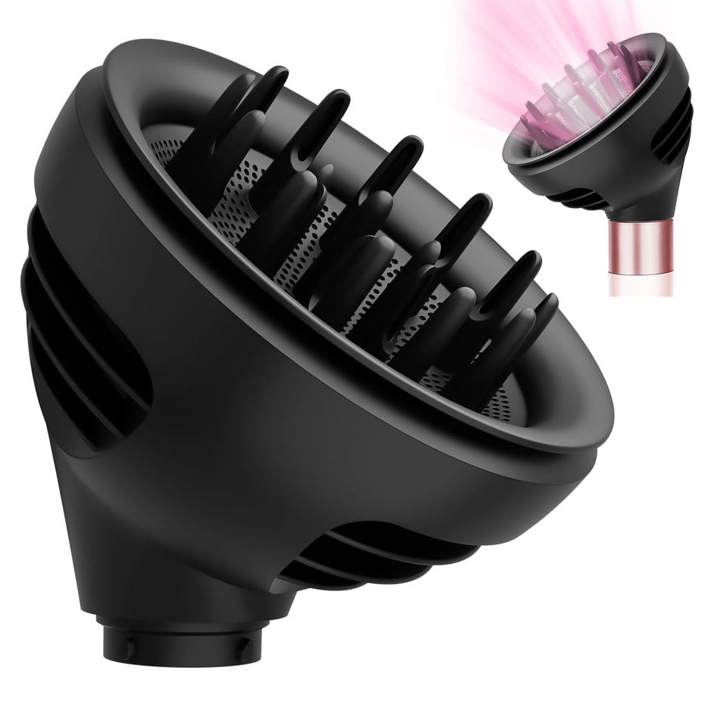 Acessório Difusor de Cachos PUREGUST Wave para Dyson Airwrap HS01 HS05 para Air Wrap Id HS08, Dois Modos de Difusão de F