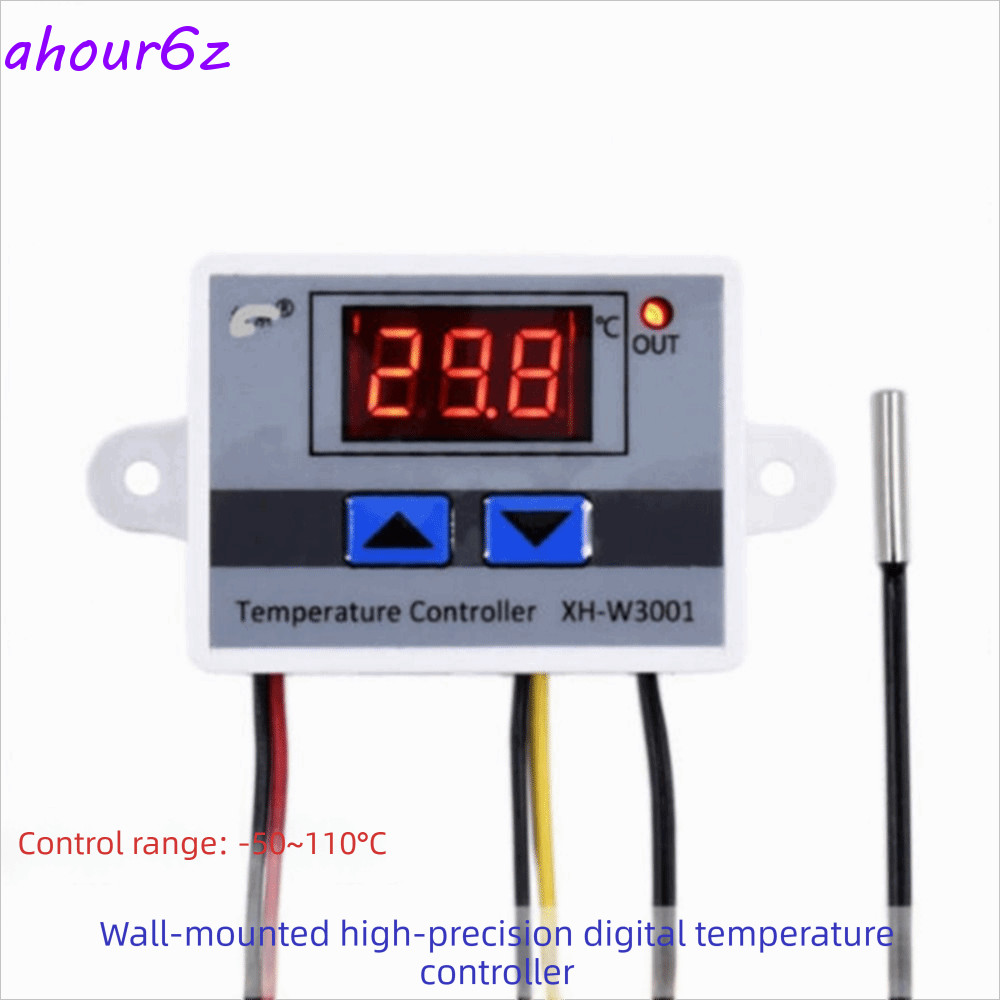Termostato Digital AHOURZ , Controlador De Temperatura 12V 24V 110-220V XH-W3001 , Termorregulador De Sensor NTC