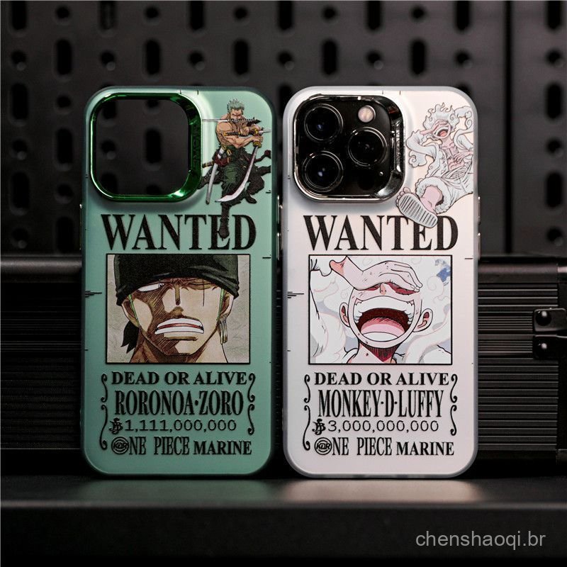 ✨NOVIDADE Capa para iPhone 17 16 15 14 13 12 Estilo Anime de Ação Design Estiloso Antishock | Capinha iPhone Mais Vendi