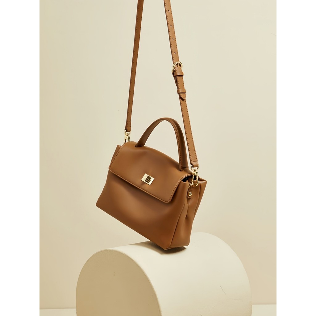 Napa grão bolsa de couro feminino médio primavera verão pequeno quadrado saco novo estilo couro genuíno bolsa ombro nich