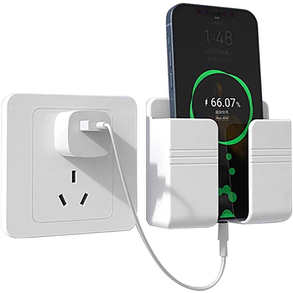 Suporte de Parede Plástico Autocolante Multiuso para Celular e Acessorios