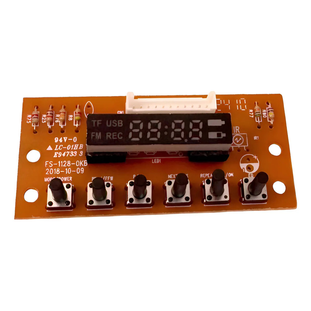 Placa Display Caixa Amplificada Som Mondial Cm500 Cm-500