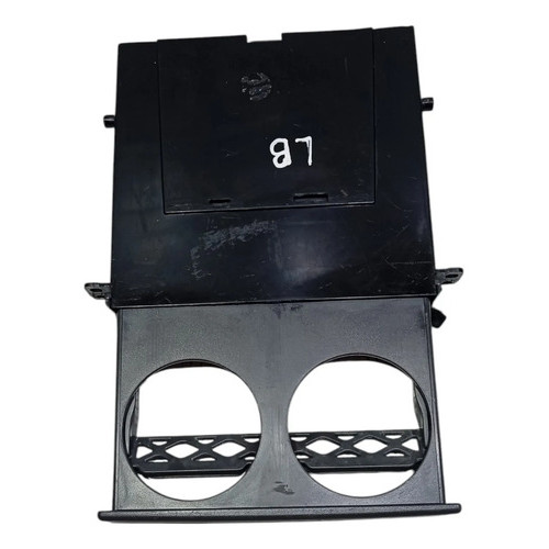 Porta Copo Console Central Mitsubishi L200 Outdoor 1998 2012 Preto