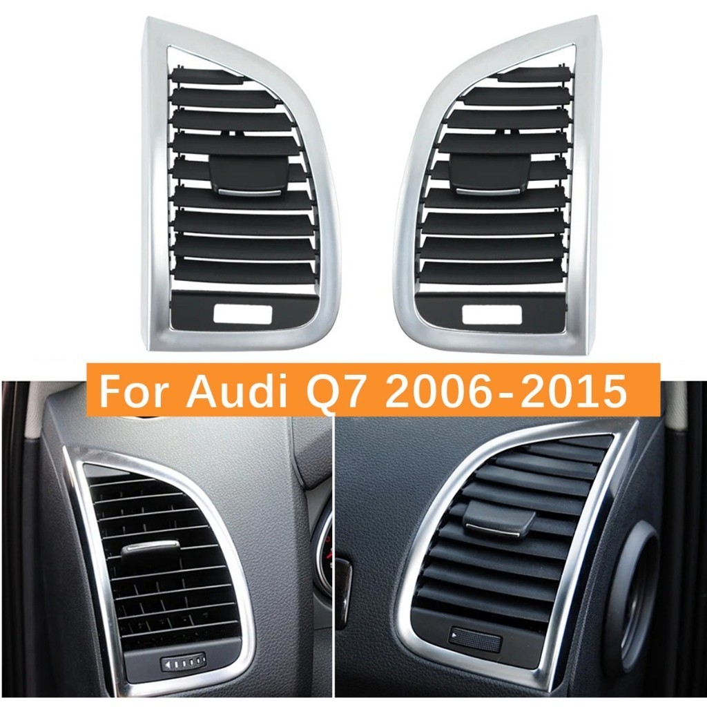 Painel Frontal Esquerda Direita Ar Condicionado AC Saída De Ventilação Grade Capa Para Audi Q7 2006-2015 4L0820901 4l082