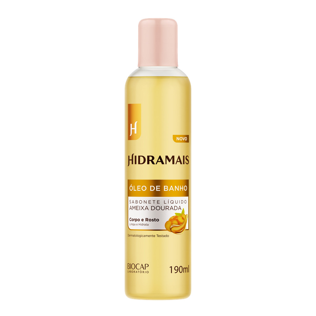 Sabonete Óleo de Banho Ameixa Dourada 190ml