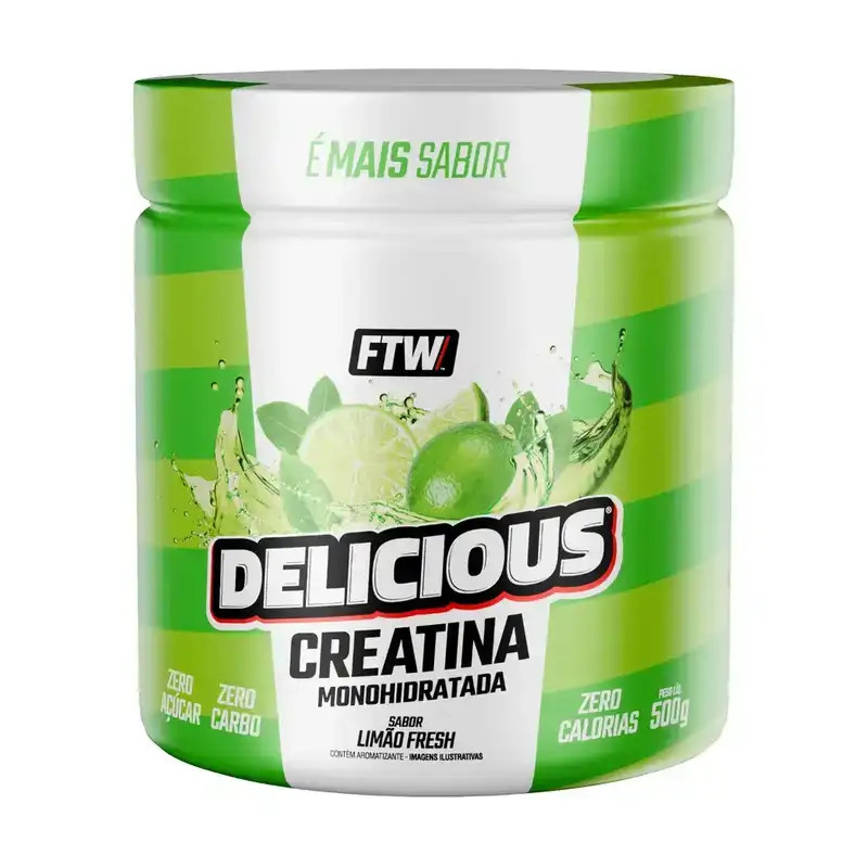 Creatina FTW Delicious Limão 500G
