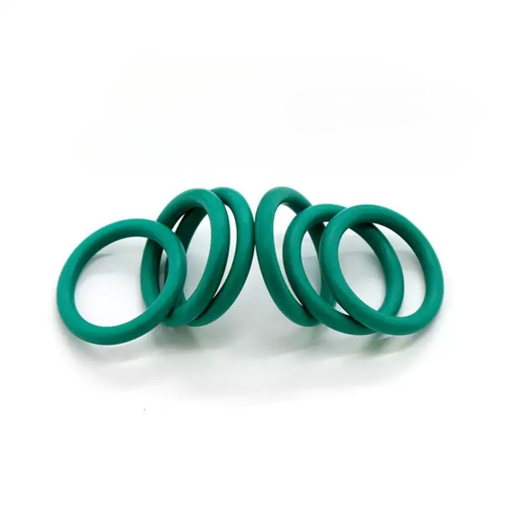 Junta Verde Que Sela O-Ring , Borracha De Flúor , Alta Temperatura E Óleo Resistência À Corrosão Química CS2.4mm OD6-180
