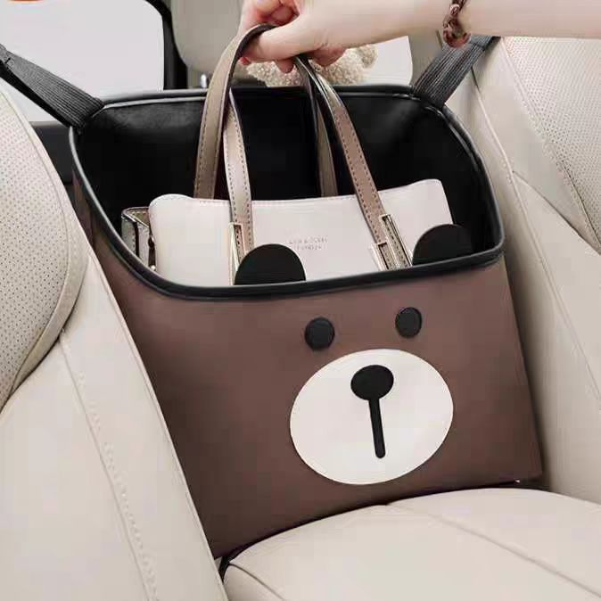 Bolsa de armazenamento central para banco de carro, bolsa de armazenamento para encosto de banco, bolsa suspensa para co