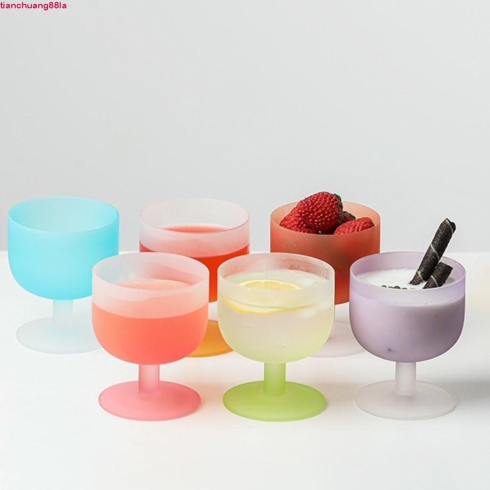 Cálice De Cor Gradiente TIANCHUANG , Flautas De Champanhe Transparentes , Coquetel 135ml Copo De Vinho De Pés Altos