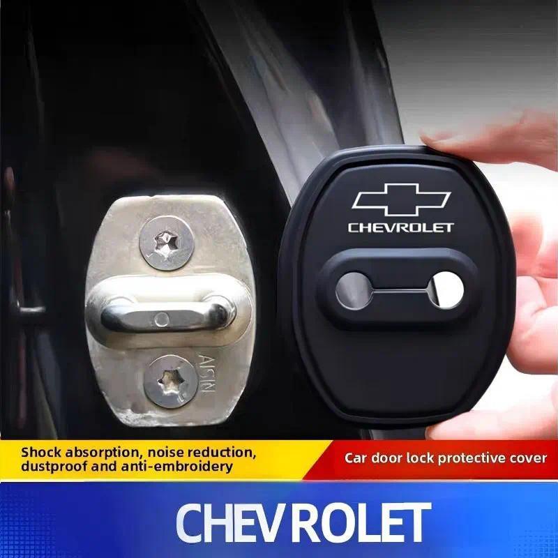 Capa De Proteção Anti-Colisão Para Fechadura De Porta De Carro , Chevrolet Onix Cruze Silverado Impala Equinox Malibu Ta
