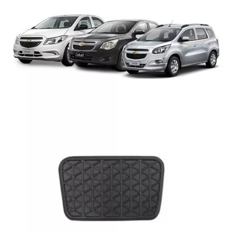 Capa Pedal Freio Onix Cobalt Prisma Spin Cruze Captiva Sonic Vectra Zafira Astra Meriva