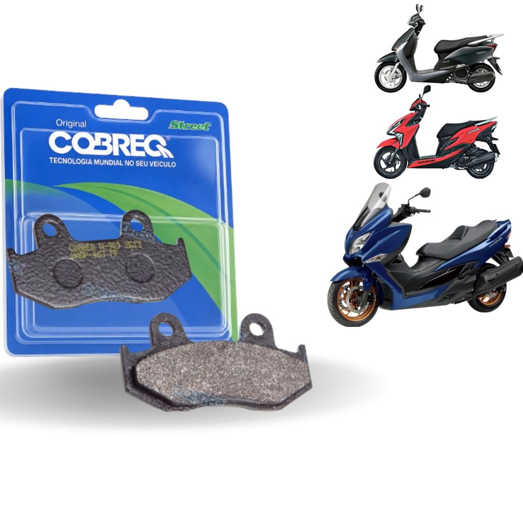 Pastilha Freio Dianteiro Moto Honda XL/XR 600R 1983 ate 1987 XLX 350 1987 ate 1991 Cobreq