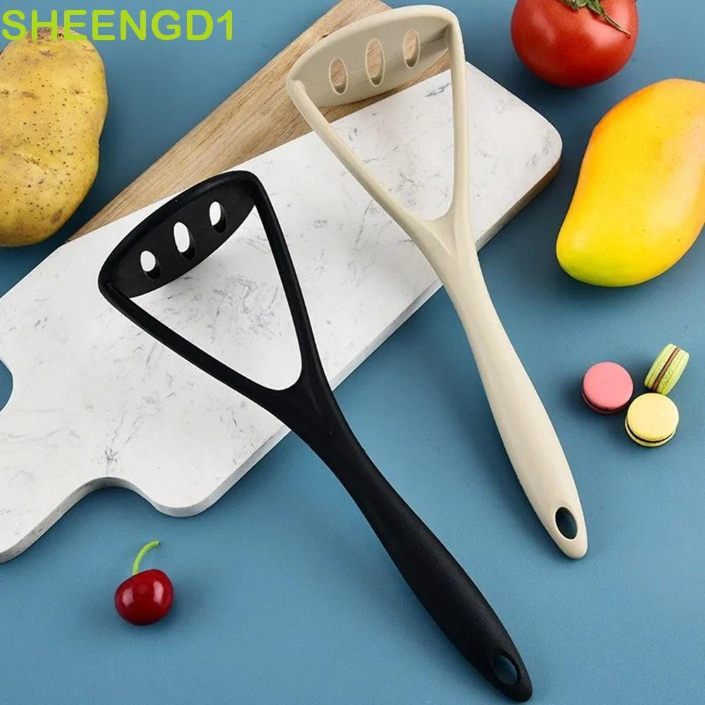 SHEENGD1 Espremedor De Batata De Silicone , Esmagador De Abacate Antiaderente Sem Arranhões , Triturador De Vegetais Com