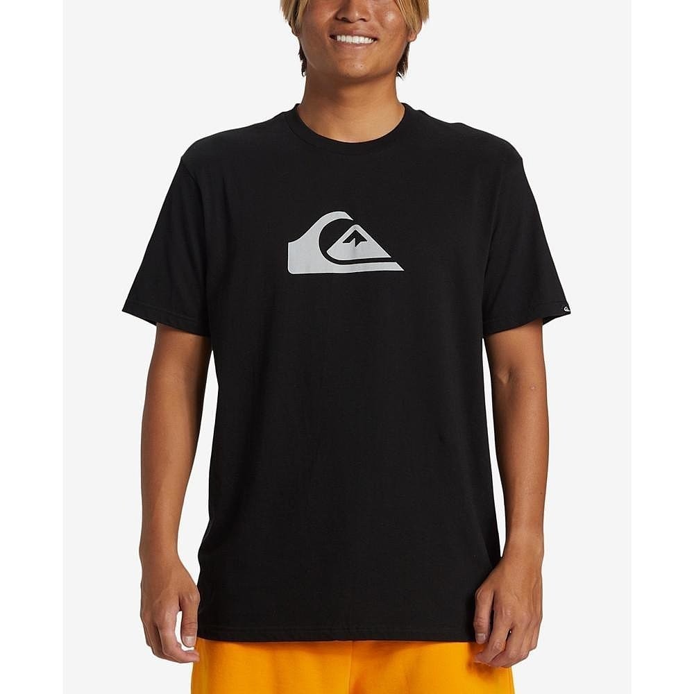 Camiseta Masculina Com Estampa De Logotipo Simples 100 % Algodão Ao Ar Livre Surf Lazer Esportes Manga Curta 0601