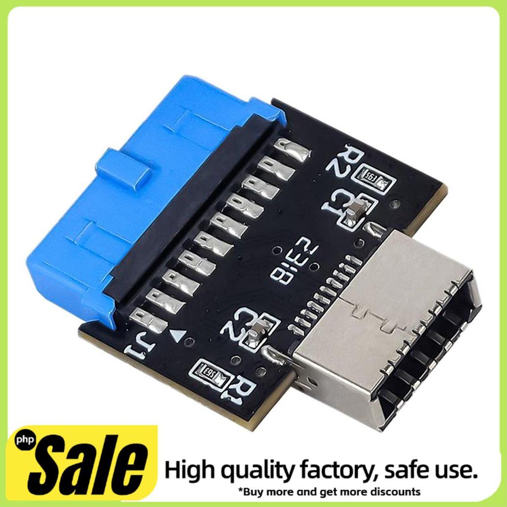 Placa-Mãe De Computador USB3.0/3.1 19PIN Para Adaptador TYPE-E20PIN Computadores Sem Portas USB3.0 Na Frente