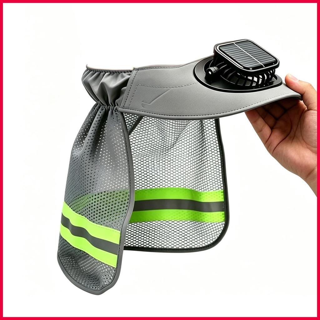 Chapéu Duro Sombra Capacete Boné Com Ventilador Solar E Viseira Aba Larga Protetor Para Construção Ao Ar Livre Pesca won