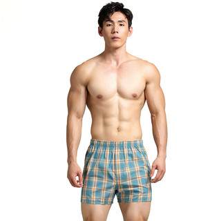 Calças masculinas para casa SEOBEAN Calças de pijama xadrez casuais soltas para casa Calças estilo Hong Kong Calças de s