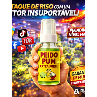 Spray de Peido Pum  Zoação Garantida  Pegadinha  Trolagem Peido Super Forte Tik Tok