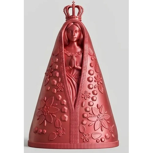 Estátua Virgem Maria Nossa Senhora Aparecida Para Decoração Bronze