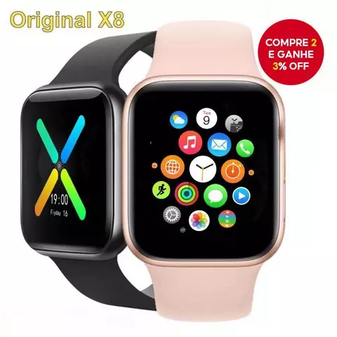 IWO 13 Max X8 Smartwatch Bluetooth Chamada Monitor De Fitness Relógios Relógio Inteligente Digital Para Homem Mulher