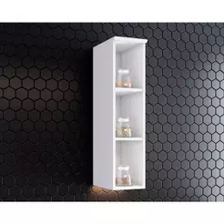 Módulo Cozinha Henn Americana Nicho Aéreo 20x83cm Branco-Henn