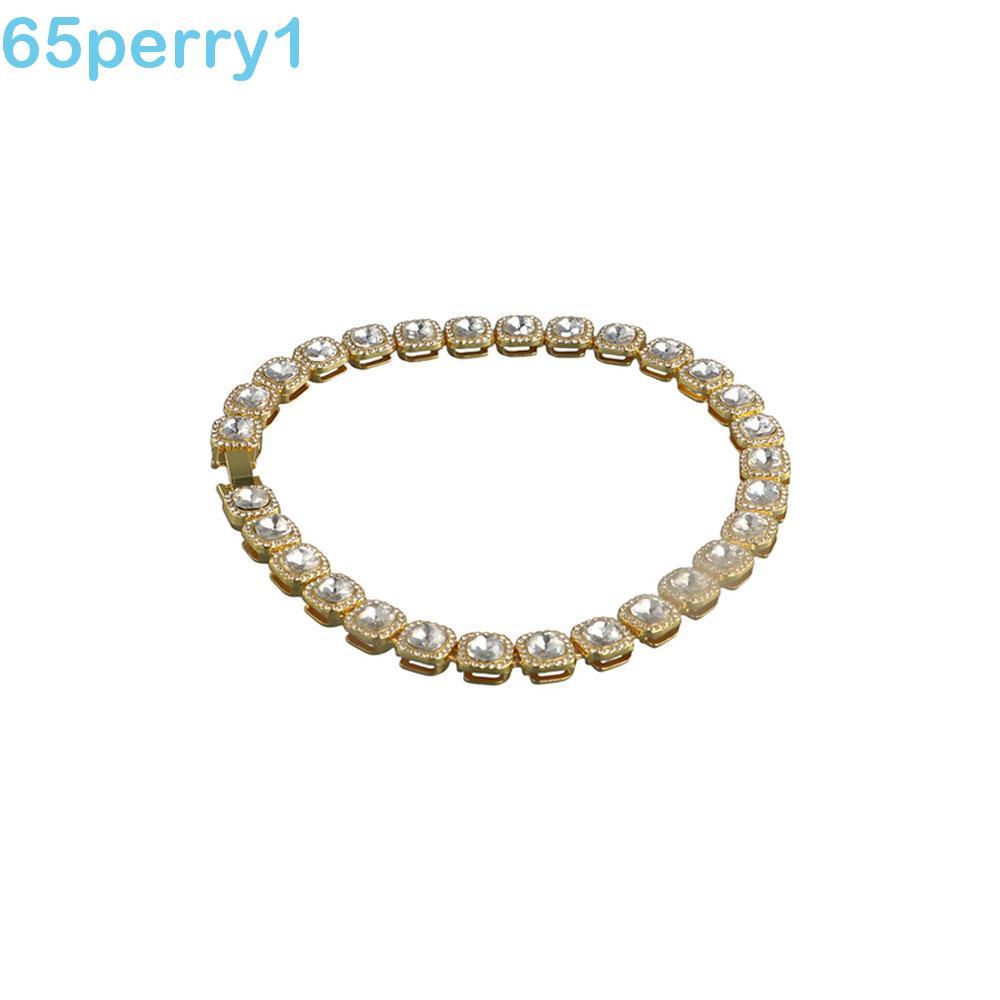 PERRY1 Coleiras Luxuosas E Brilhantes Para Animais De Estimação , Coleira De Corrente Cães Com Diamante De Strass Em Lig