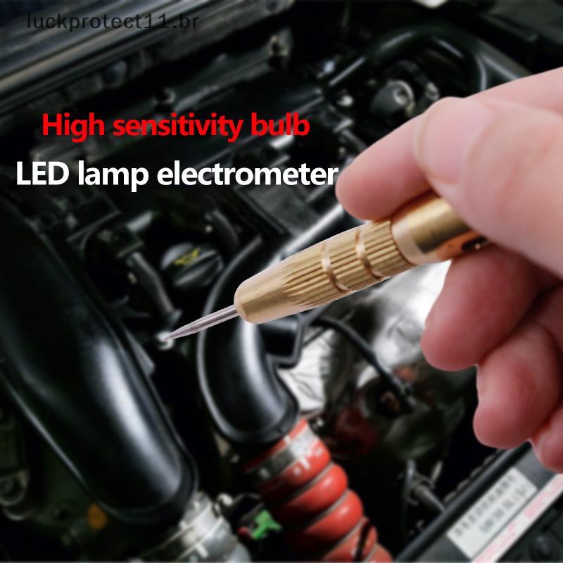 LTBR Ferramentas De Diagnóstico DC 6V 12V 24V Cobre Auto Carro Luz Circuito Testador Lâmpada Tensão Teste Caneta Detecto