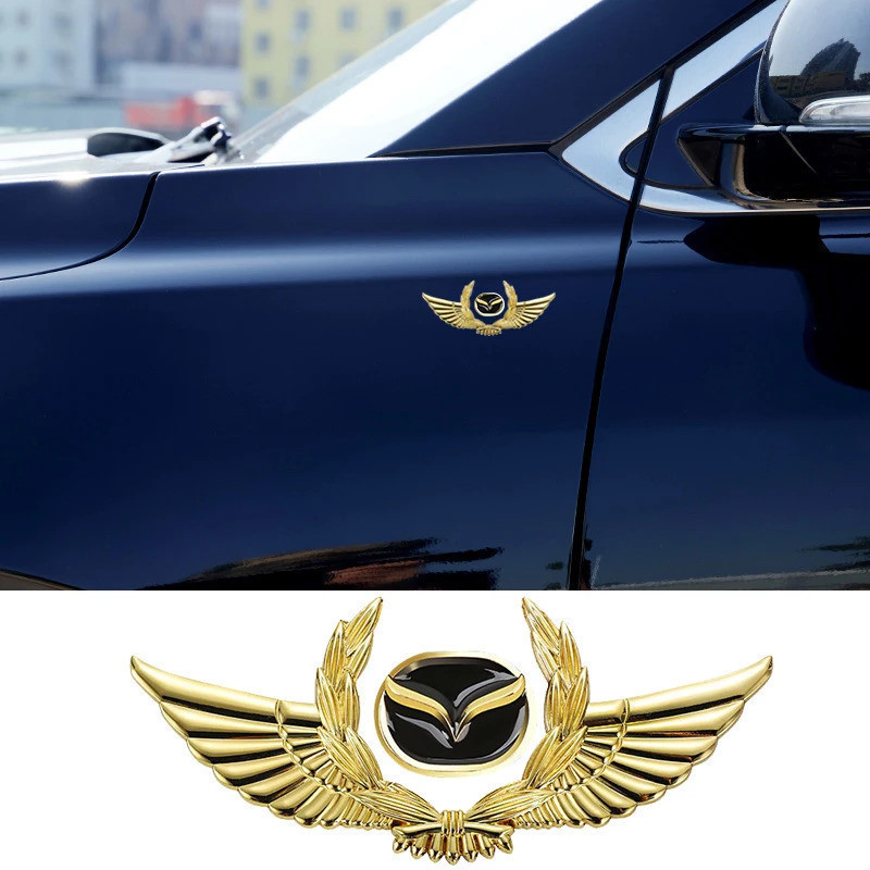1 adesivo metálico para carro, decoração de carroceria para Mazda Atenza Speed Axela Cx9 Cx7 Cx5 Rx8 Rx7 Mx3 Mx5 3 5 6 3