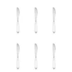 Jogo de 6 Facas de Sobremesa 19 Cm Oxford Class