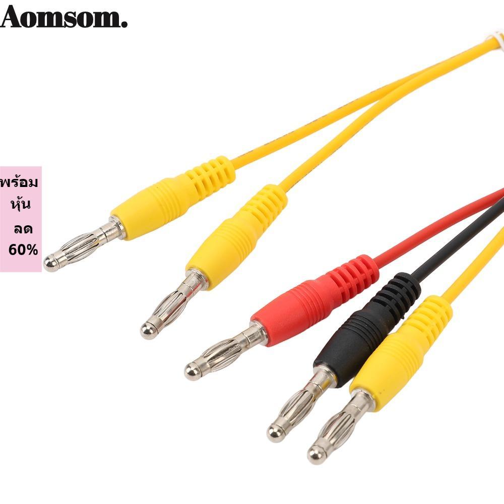 AOMSOM 20 Pcs Cabo Jumper De 20 Pinos , Plugue Banana 4mm OBD Conector , Fio Nu Aberto Pré-Striped Universal De Extensão