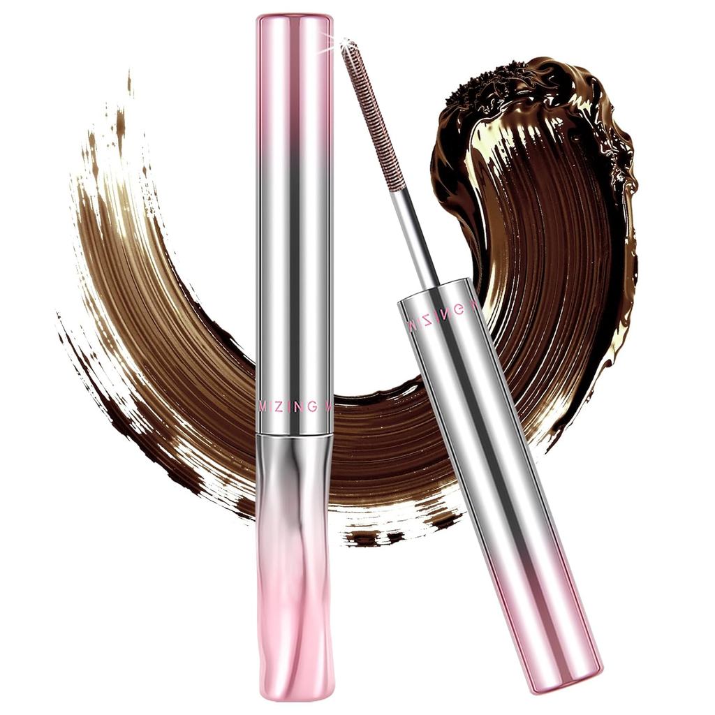 Máscara de Cílios Iron Wand, Máscara Lavável - Volumizadora, Alongadora e Curvadora com Aplicador de Metal, À Prova d'Ág