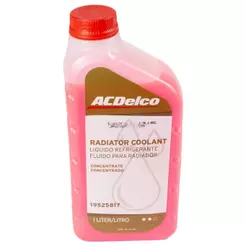Fluido radiador concentrado rosa 1L Original ACDelco 19525817