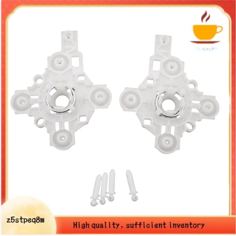 Kit De Clipes De Suporte De Plástico Branco Para Substituição De Lente De Vidro Do Espelho Lateral Carro 16-120 Accord 1