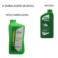 Oleo Lubrax Essencial 20w50 Mineral 1lt