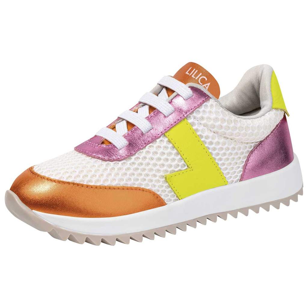 Tênis Jogging Antiderrapante Infantil Feminino Lilica